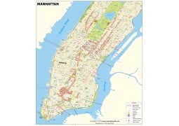 Manhattan Map - Digital File