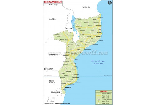 Mozambique Road Map