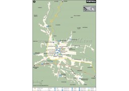 Pistoia City Map - Digital File