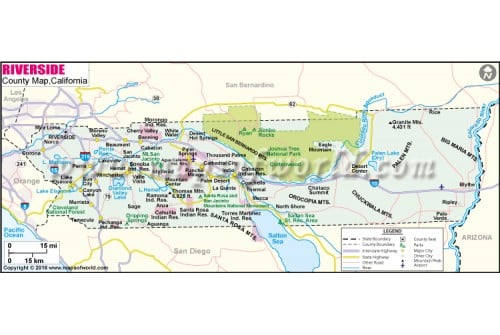 Riverside County Map