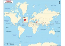 Syria Location Map - Digital File