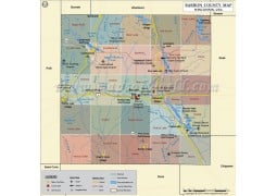 Barron County Map - Digital File