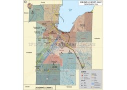 Brown County Map - Digital File