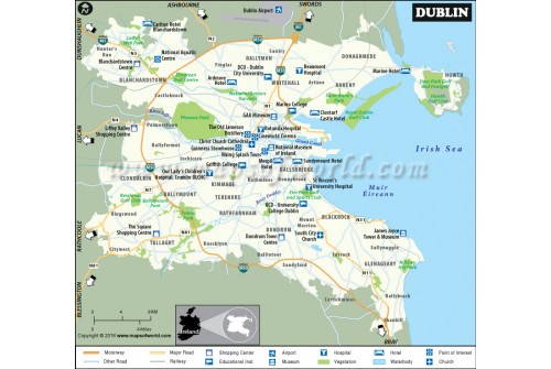 Dublin City Map