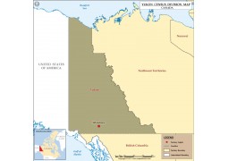 Yukon Territories Map - Digital File