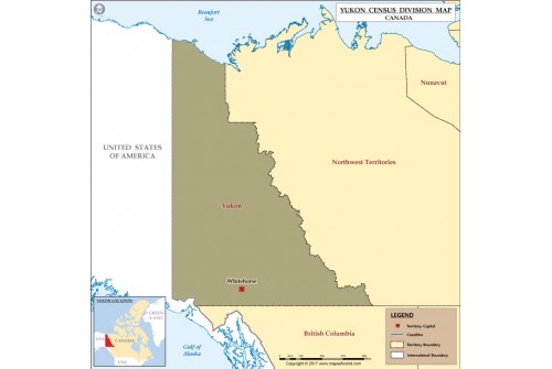 Yukon Territories Map