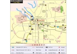 Montgomery City Map - Digital File