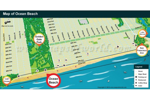 Ocean Beach Map
