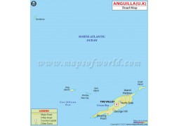 Anguilla Road Map - Digital File