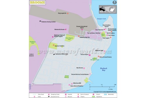 Broome Map