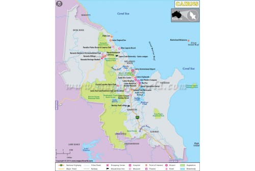 Cairns Map