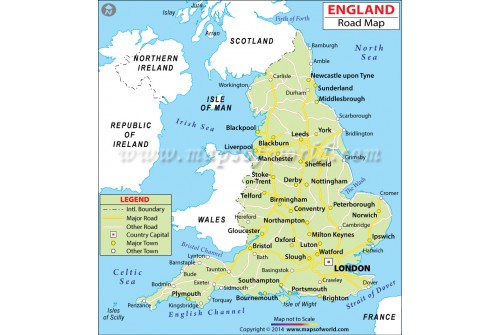 England Road Map