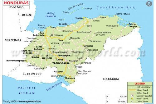 Honduras Road Map