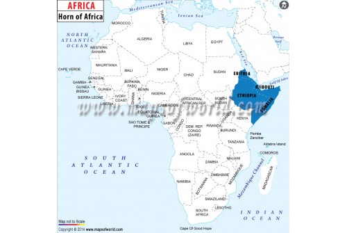 Horn of Africa Map