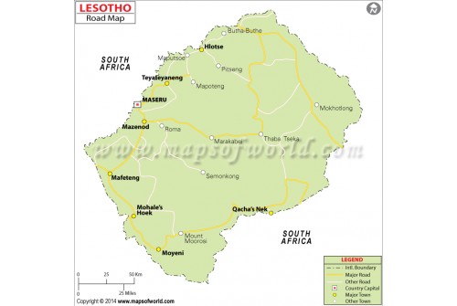 Lesotho Road Map