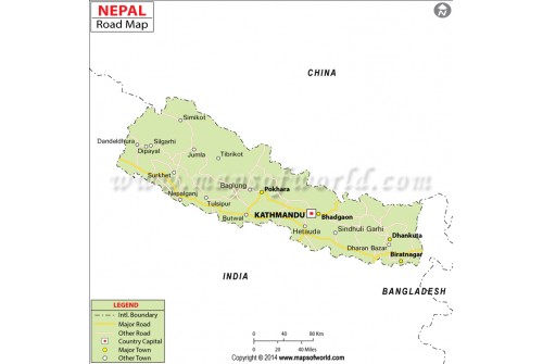 Nepal Road Map