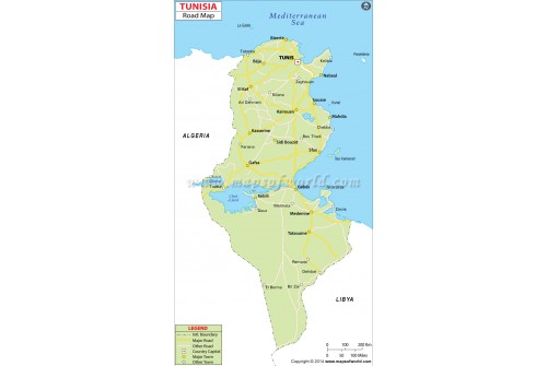 Tunisia Road Map