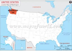 Washington Location Map - Digital File