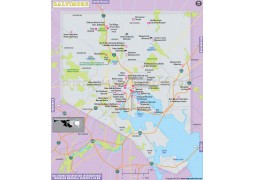 Baltimore City Map - Digital File