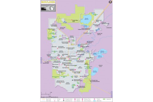 Boulder City Map