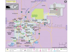Denver City Map - Digital File