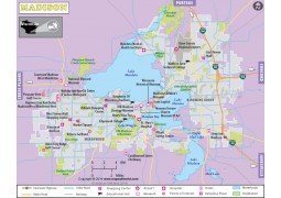 Madison City Map - Digital File