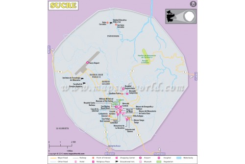 Sucre Map