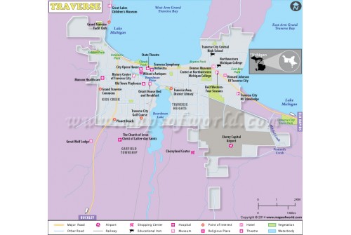 Traverse City Map