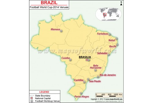 Brazil Football Team Journey Map in FIFA