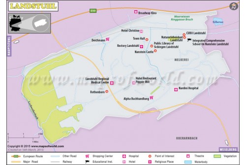 Landstuhl City Map