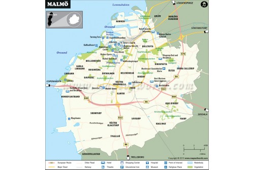 Malmo Map