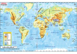 World Geographic Map - Digital File