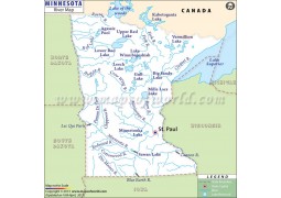 Minnesota River Map - Digital File