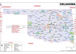 Reference Map of Oklahoma - Digital File