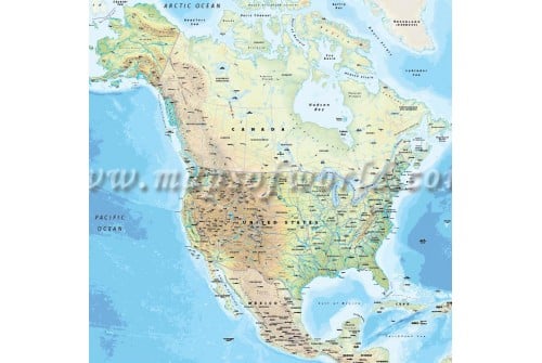 US Map with Alaska