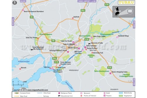 Turku Map