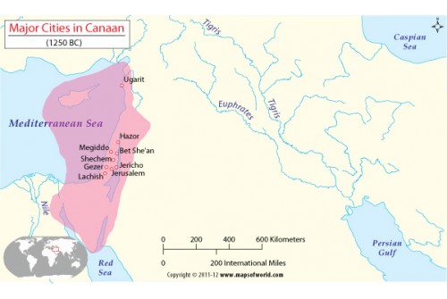 Canaan Map