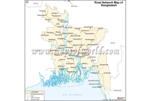 Bangladesh Road Map