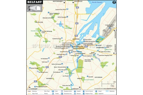 Belfast City Map