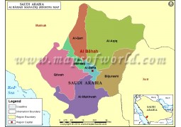 Al Bahah Map