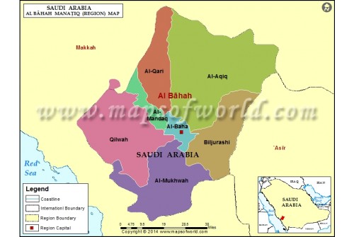 Al Bahah Map