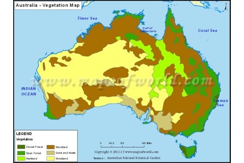 Australia Vegetation Map