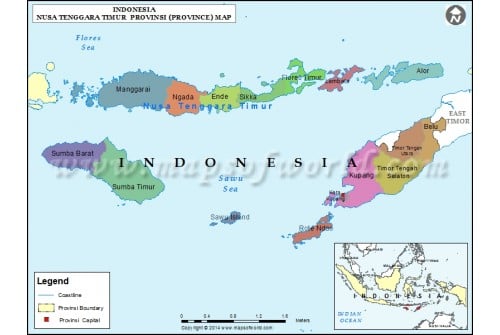 Nusa Tenggara Timur Map