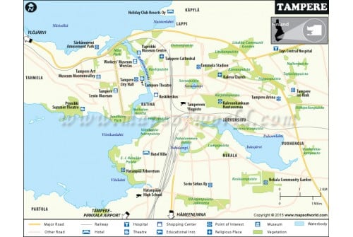 Tampere City Map
