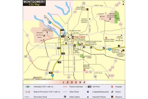 Montgomery City Map