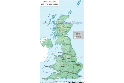 UK Rail Map