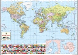 World Map – Spanish - Digital File