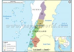 Ranong Map - Digital File
