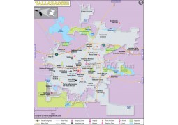 Tallahassee Map - Digital File
